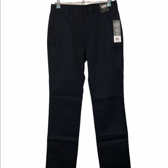 NWT Lee Slim-Straight Core Pant Navy Blue Sz 29x32 - Picture 3 of 10